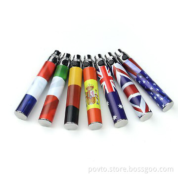 New ego serie cigarette Flag Ego N Battery hot vaporizer e cig